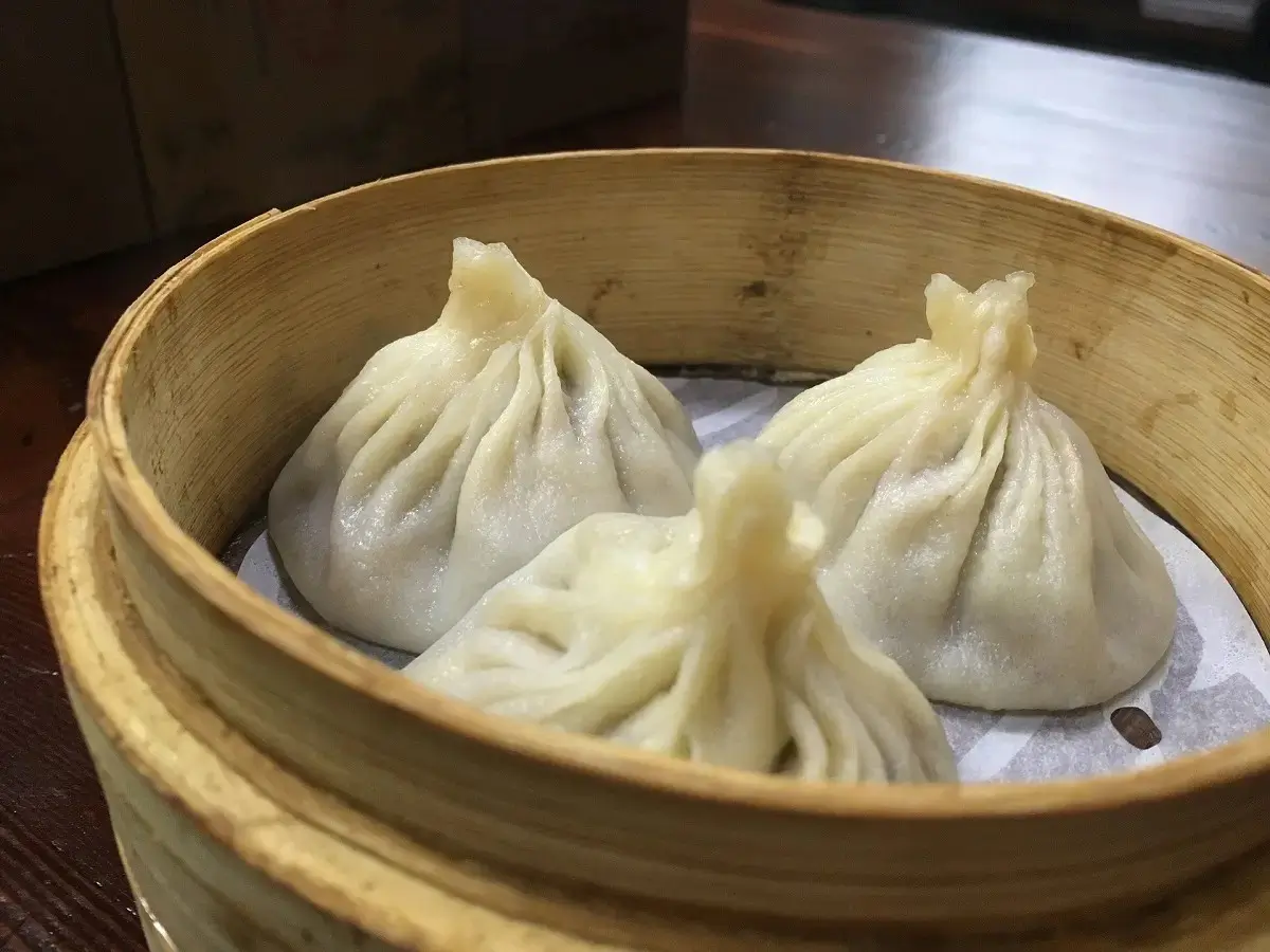Xiao long bao at Cheung Hing, a Chinese restaurant in CA